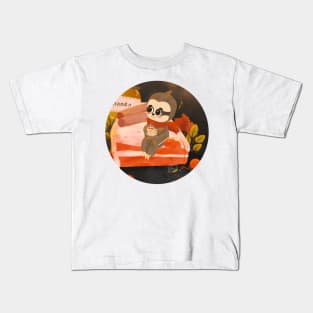 Cozy food and drink in Fall Season Kids T-Shirt